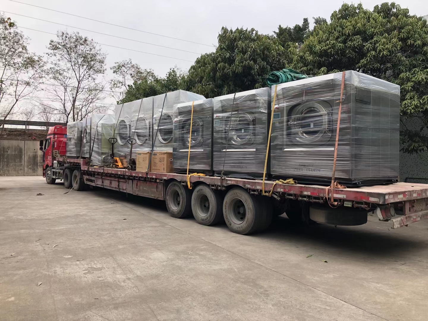 泰州珠江洗滌設備洗脫機商用采購案例